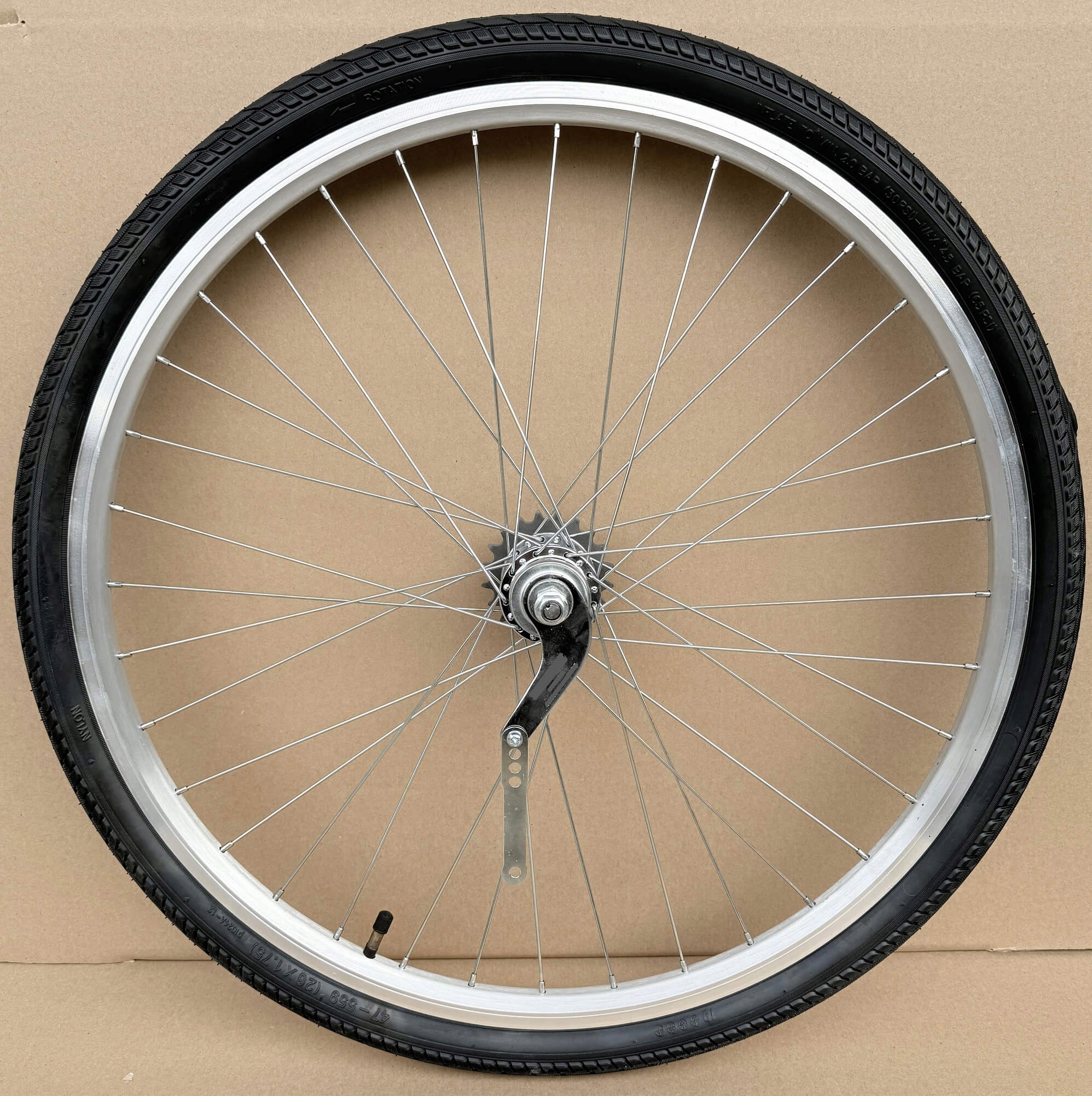 Kompletní zadní zesílené kolo na kolo 24 palců Torpedo skládací Jubilat