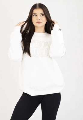 Bez Kapuce Mikina Fiora bílá