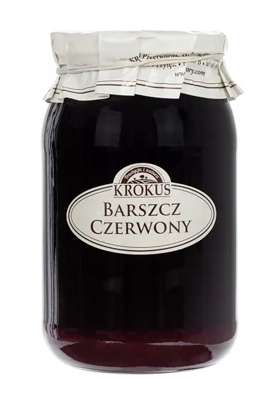 Levně 3x Boršč Červený 850 ml Krokus