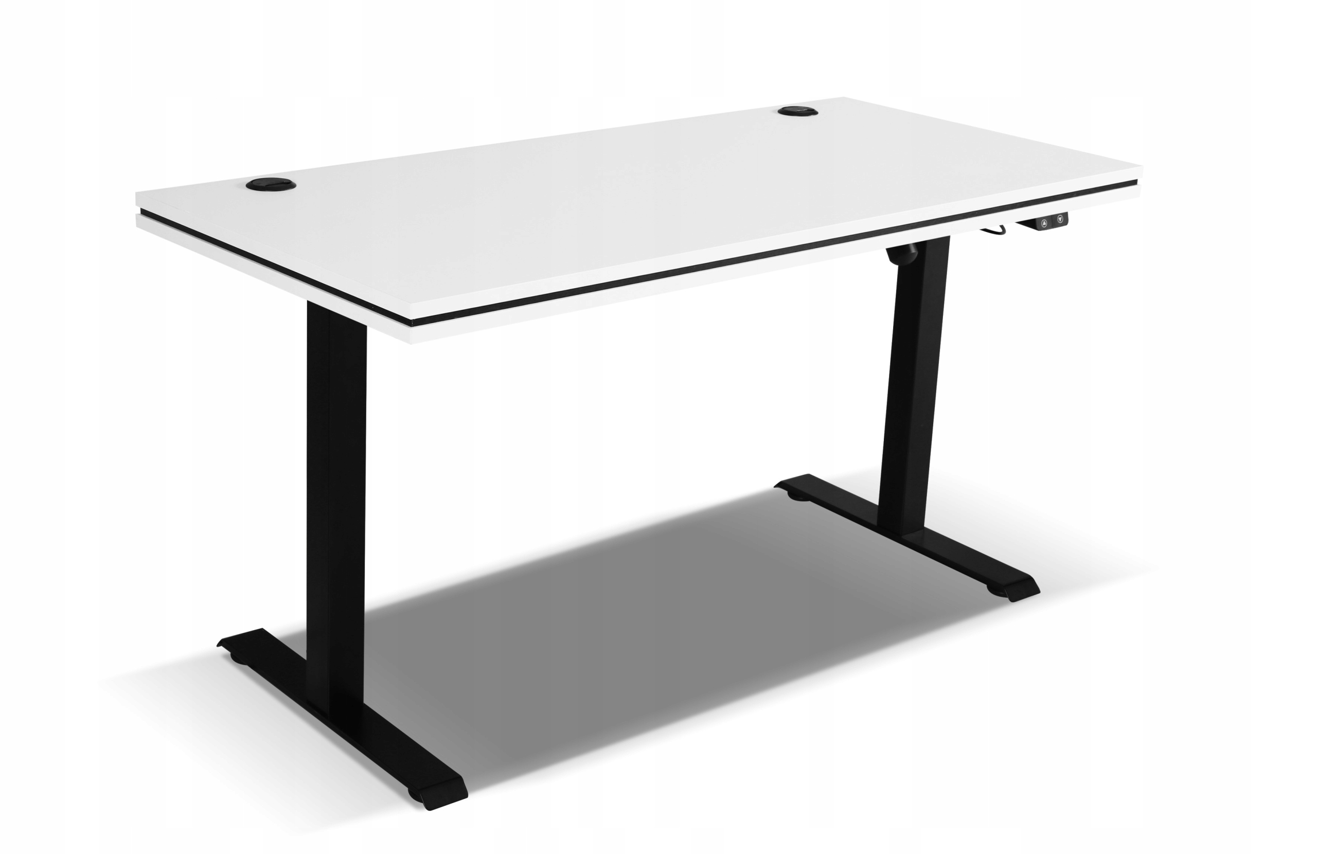 Moderní psací stůl Texas Regulace výšky pro kancelář Mládežnický pokoj