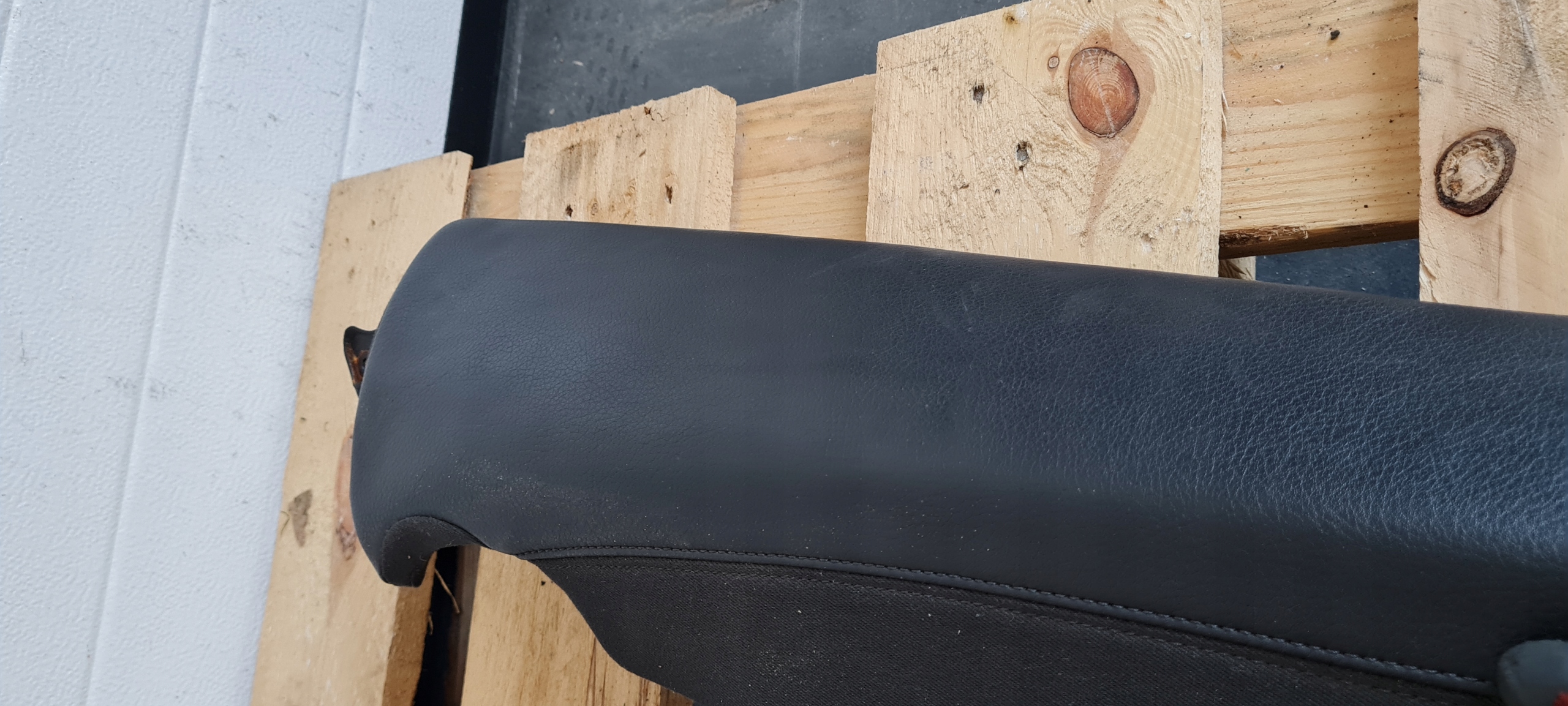 A6 C7 4G side rear seat rear part left right leather 2X A7 4G