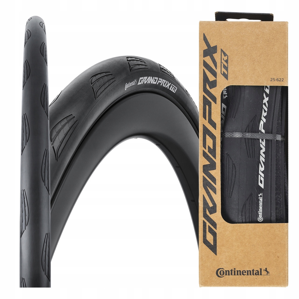 Opona rowerowa Continental Grand Prix Tr 700x25C 25-622 BlackChili Tr
