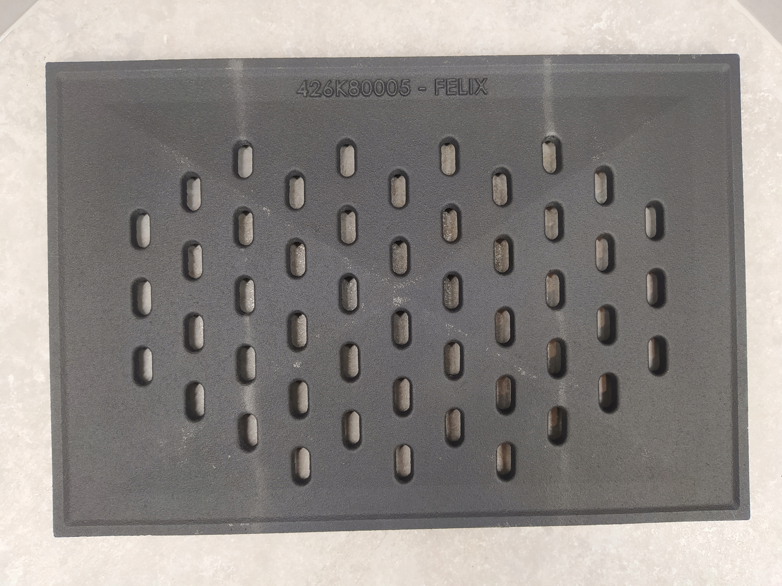 CZĘŚCI żeliwny RUSZT do wkładu kratki MAJA FELIX WIKTOR ERYK 38,2x26 cm Marka Kratki