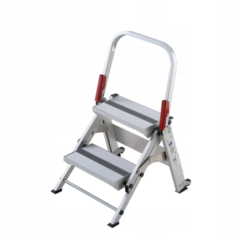 Profesjonalne schody schodki aluminiowe składane drabina GIERRE BP200 2,44m — 7