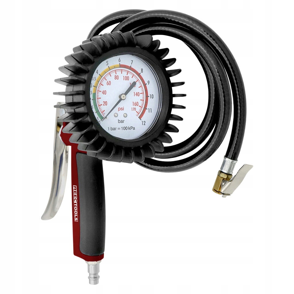 Pistolet do pompowania 0-10 bar