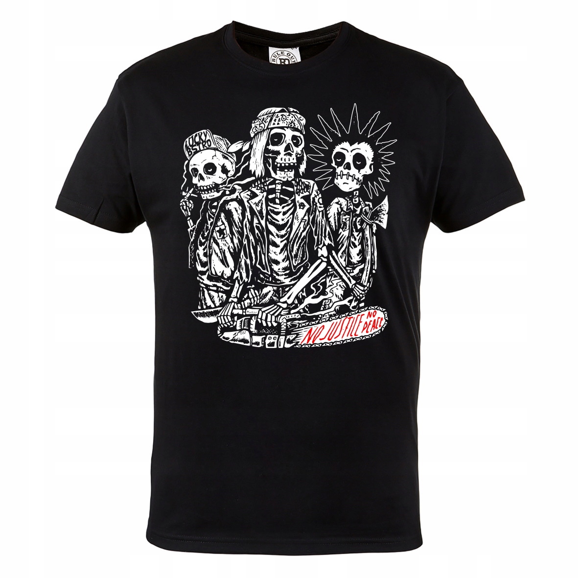 

Koszulka Muzyczna Punk Rock Heavy Metal Czaszka