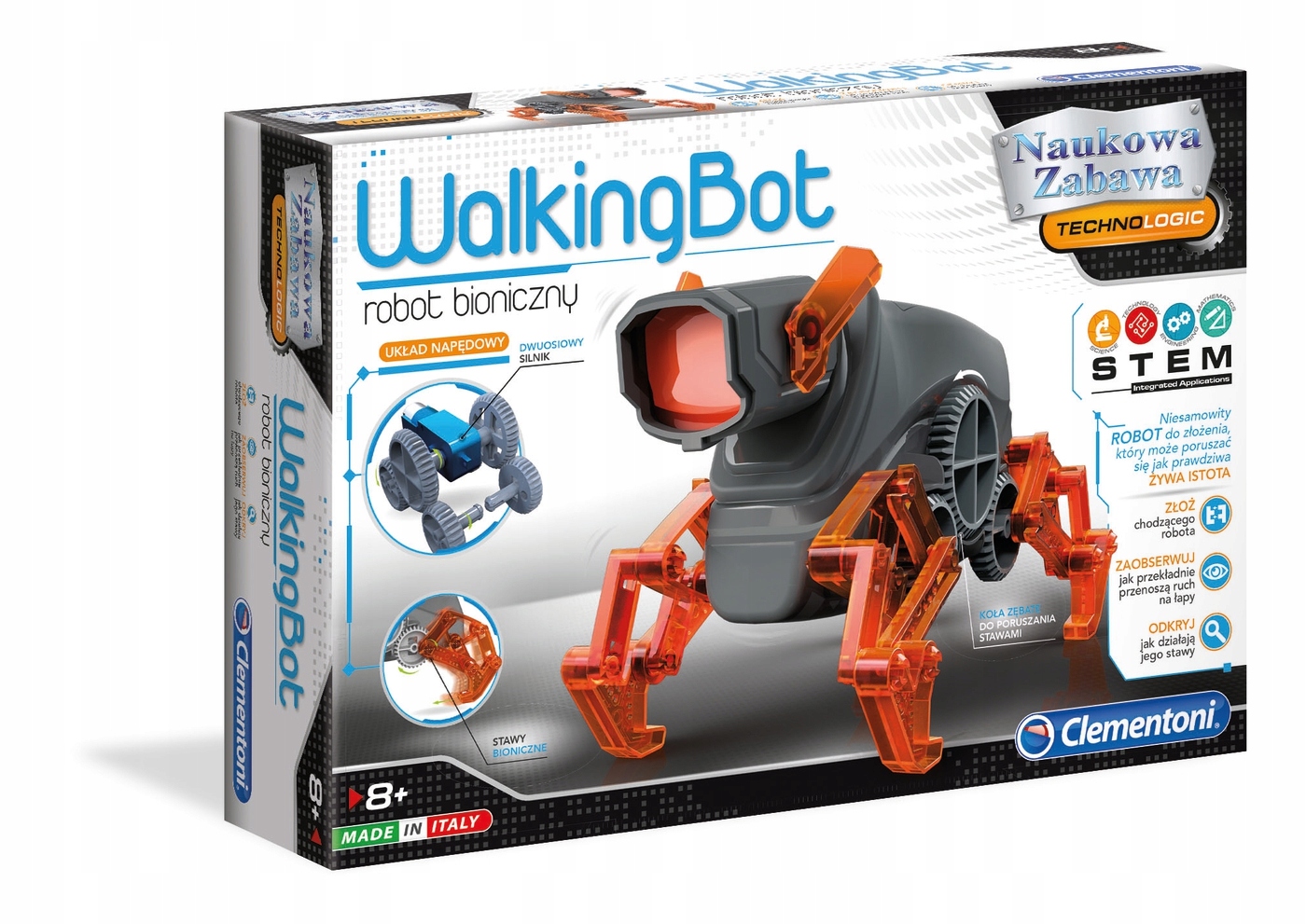 

Clementoni 50059 Chodzący Robot Walking Bot