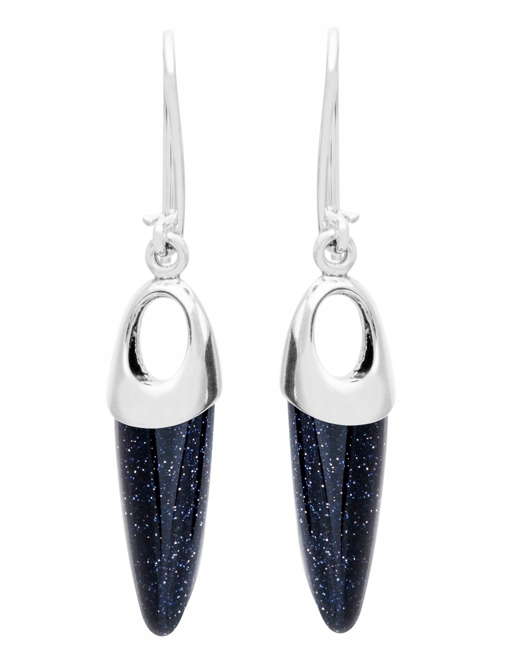 Krásné Stříbrné Náušnice Káhirské Noci!