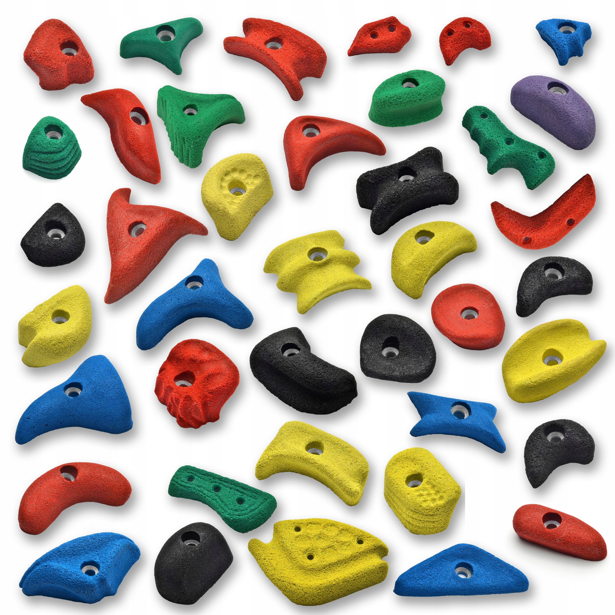 ========= CHWYTY WSPINACZKOWE 43 szt ========