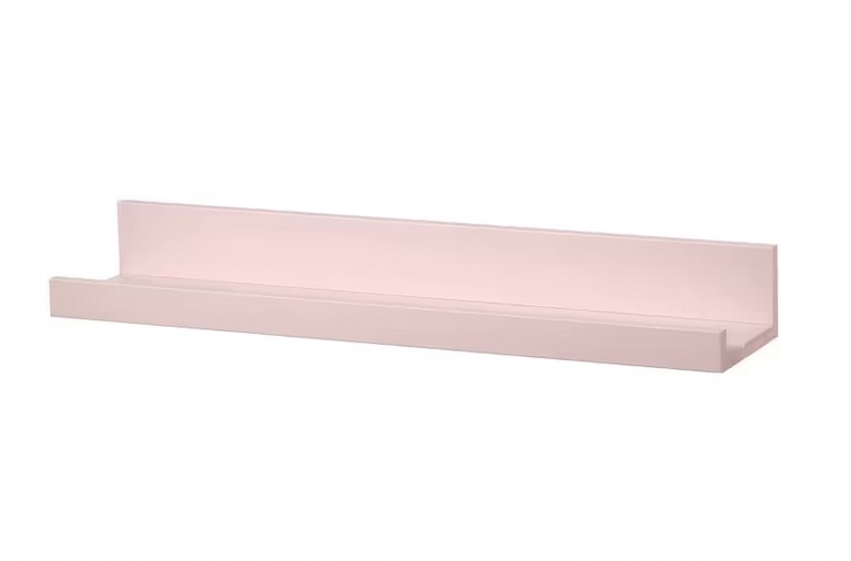 

Ikea Mosslanda półka na zdjęcia pocztówki 55cm Róż