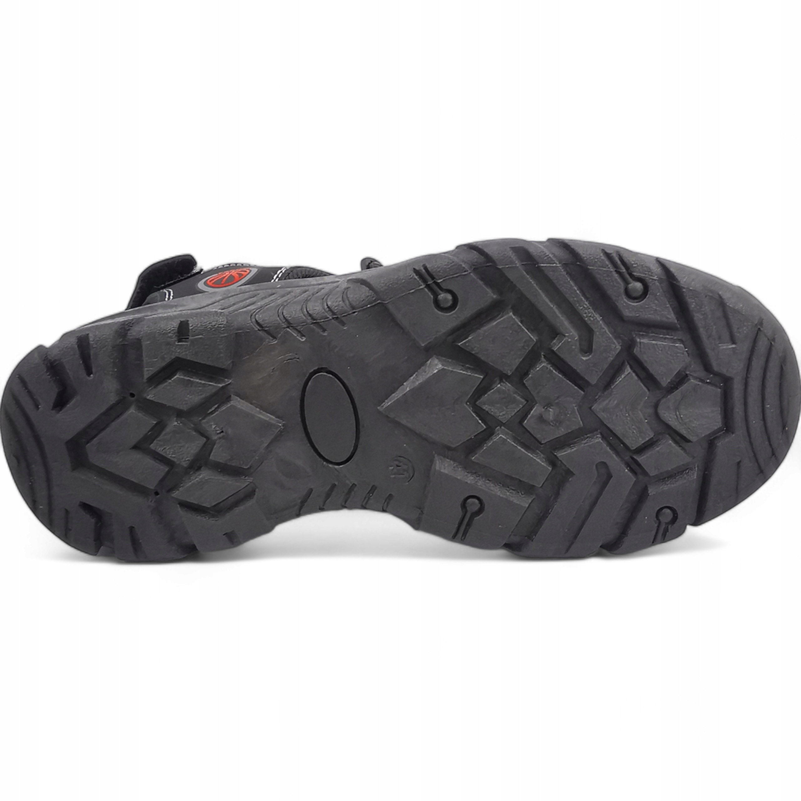 BUTY ROBOCZE SANDAŁY TREKKINGOWE SPORTOWE ODDYCHAJĄCE MĘSKIE SKÓRZANE Długość wkładki 26 cm