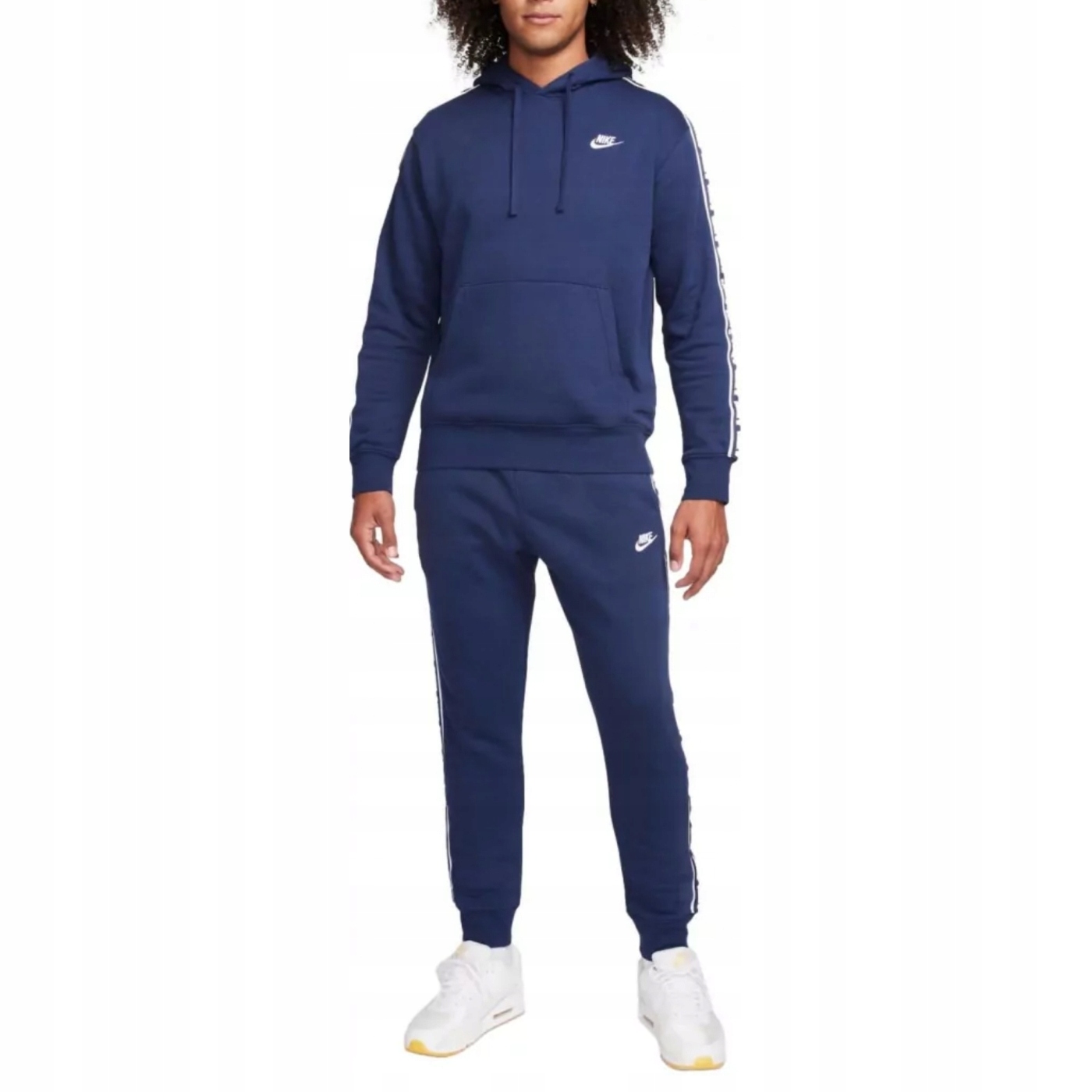 Nike teplákovka komplet Club Fleece tmavě modrý vel. M FB7296-410