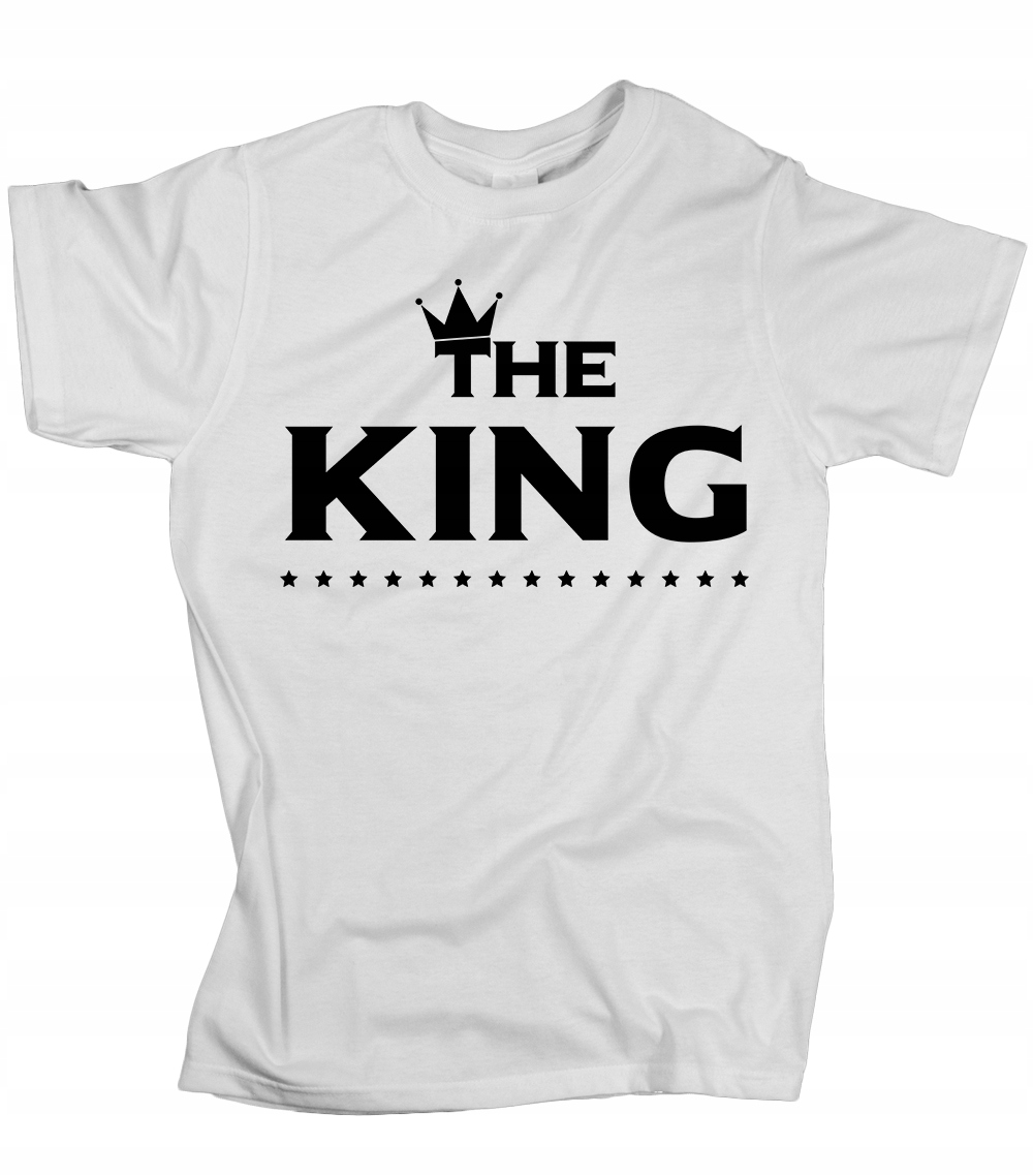 

Koszulka męska The king dla chłopaka 4XL