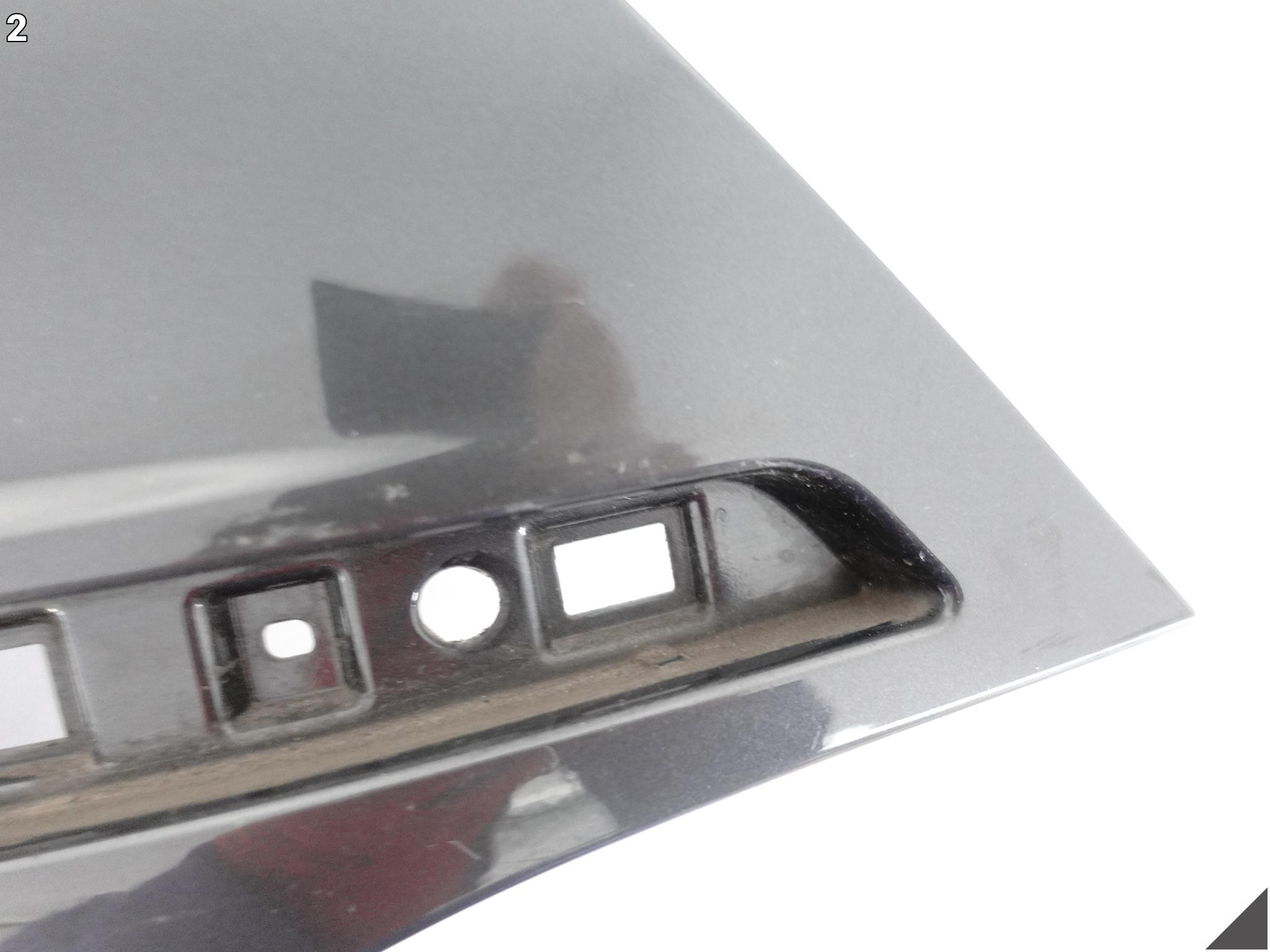 BMW I4 4 G26 GRAN COUPE MSP m-packet bumper grid spoiler left rear part