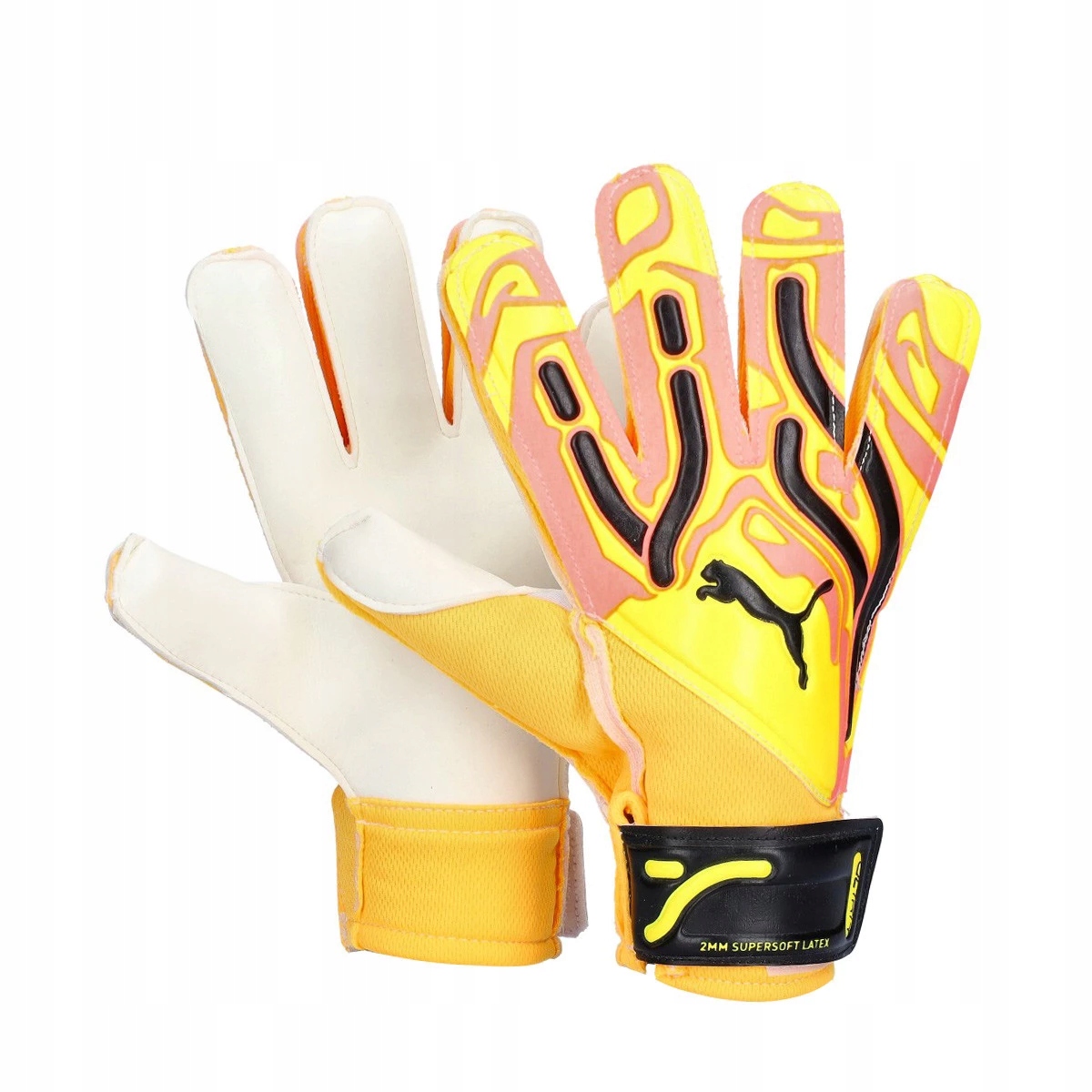 Rękawice bramkarskie Puma Ultra Play Rc żółte Rozmiar 9