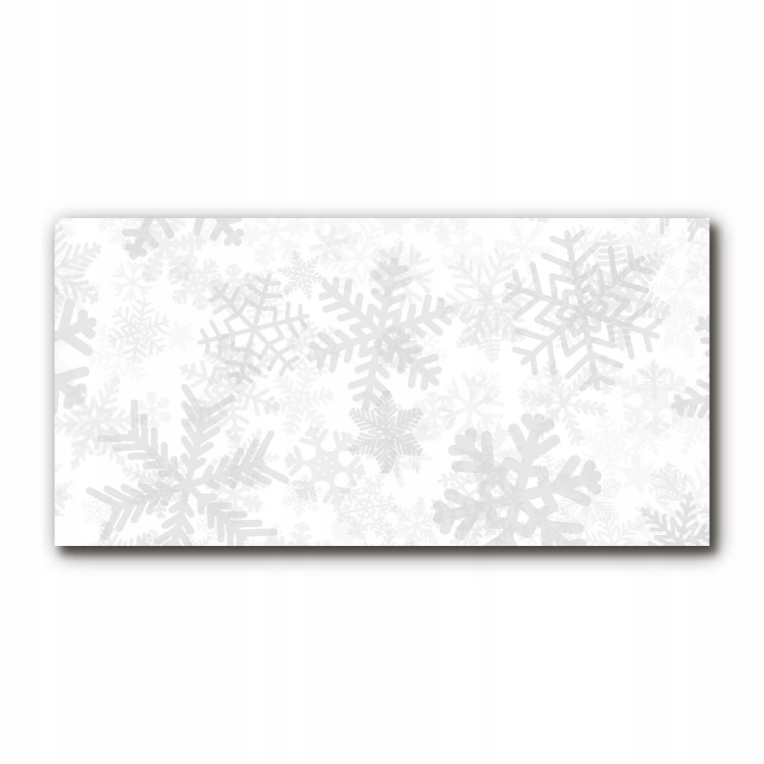 

Obraz 120x60 z nadrukiem Zima Śnieg Płatki Śniegu