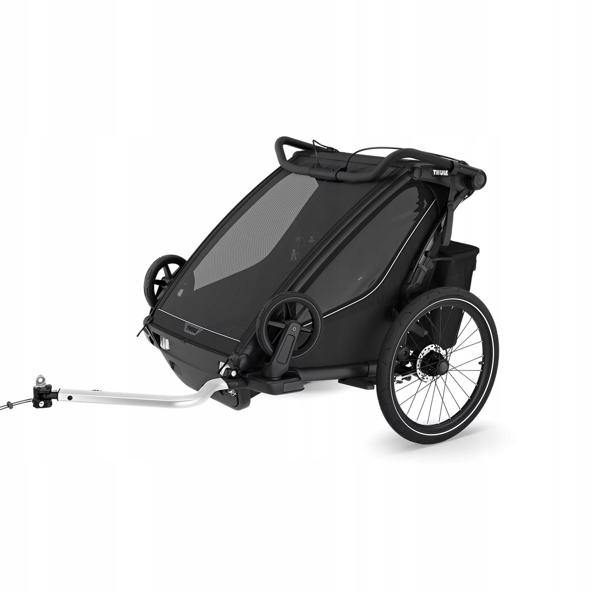 Przyczepka rowerowa dla dzieci Thule Chariot Sport 2 double Black 10201031
