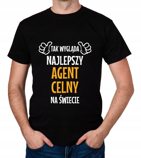 

koszulka Najlepszy Agent Celny prezent