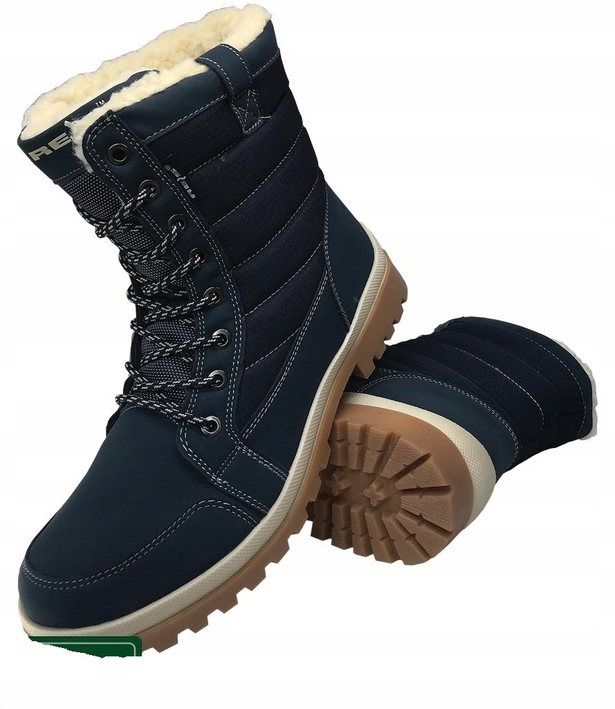 Zimní Boty Reis Boigloo 36, Tmavě Modrá Barva