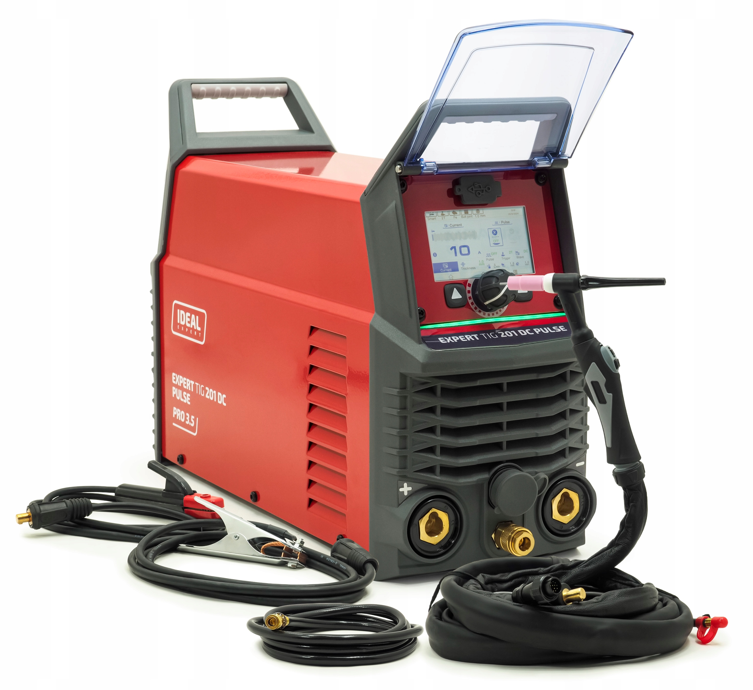 SPAWARKA MIGOMAT IDEAL EXPERT TIG 201 DC PULSE Pro3.5 LCD 200A MMA TIG
