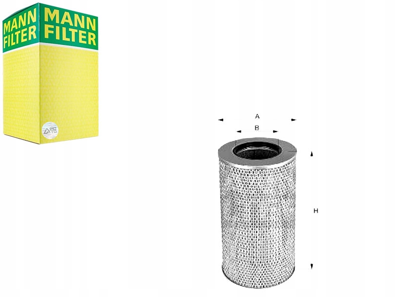 Vzduchový Filtr Mann-filter 8149064 21834199 MD761