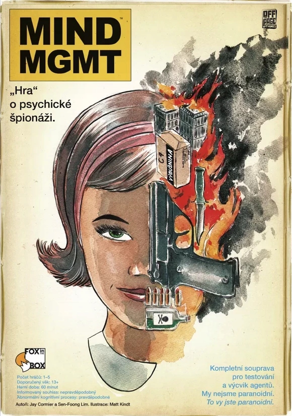 Mind Mgmt: Hra o psychické špionáži