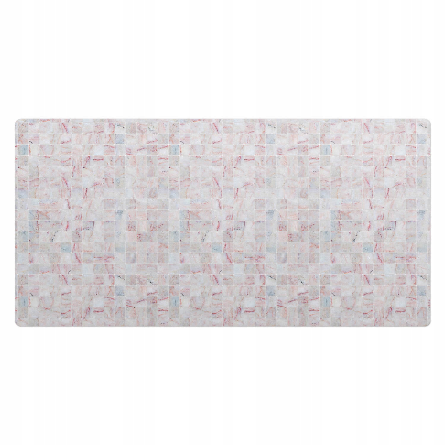 Protiskluzová ochranná podložka na psací stůl Mozaikové odstíny pastelů 100 x 50 cm