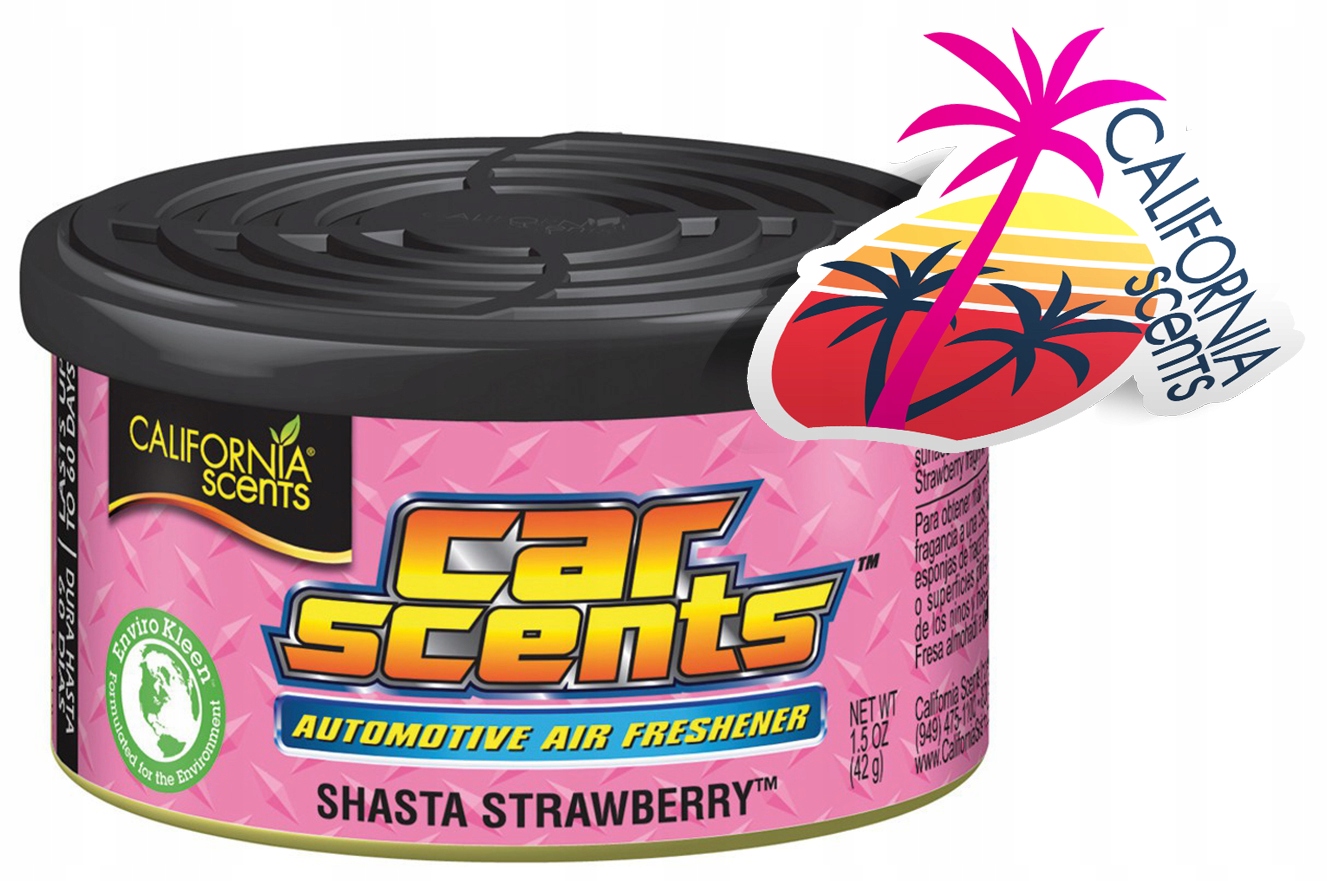 

California Car Scents zapach Strawberry Gratis!