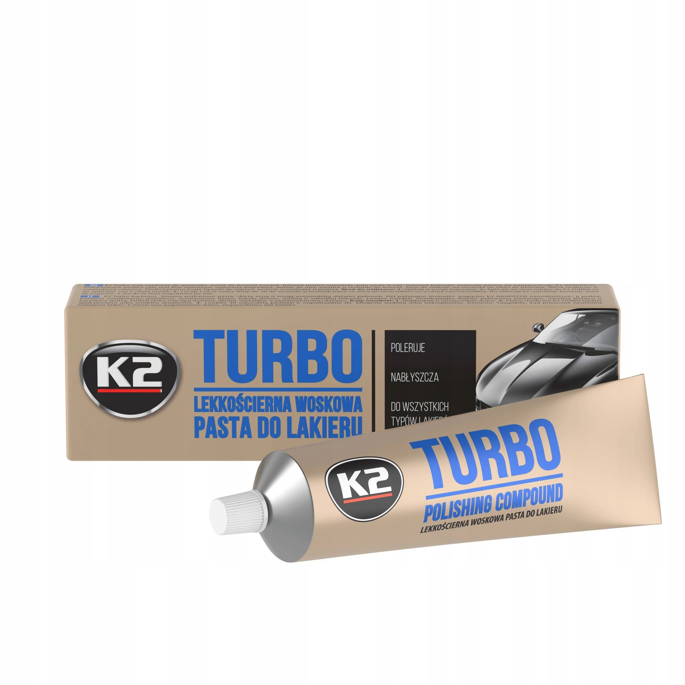 

Pasta polerska Lekkościerna z woskiem K2 Turbo