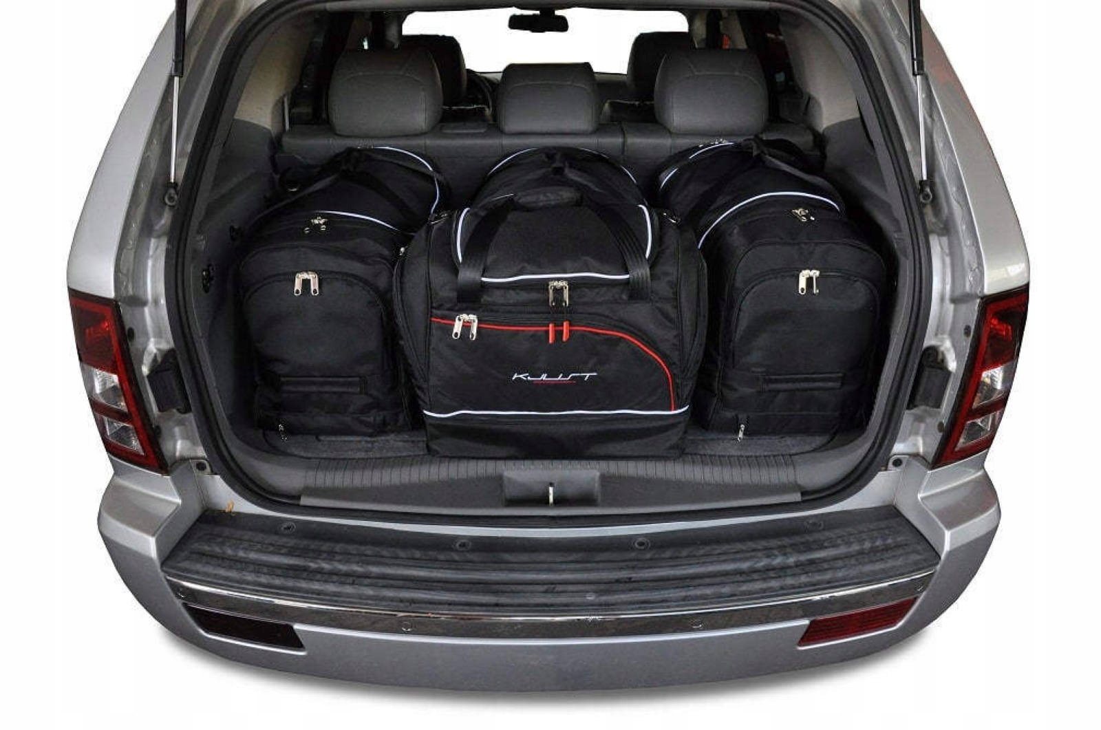 J&j Automotive Sada 4ks cestovných tašiek Sport pre Jeep Grand Cherokee 20