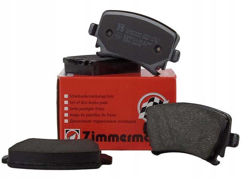 

Zimmermann Klocki Tył Audi A3 8P A4 B6 B7 A6 C6