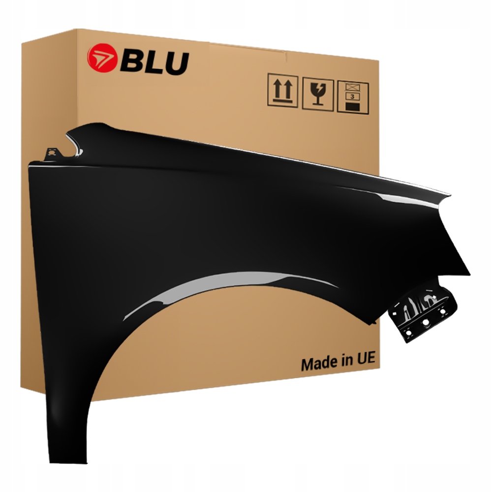 Blu Blatník Vw Polo 9N3 IV 4 L041 LO41 pravý 05-09 přední lift pozink Schwarz