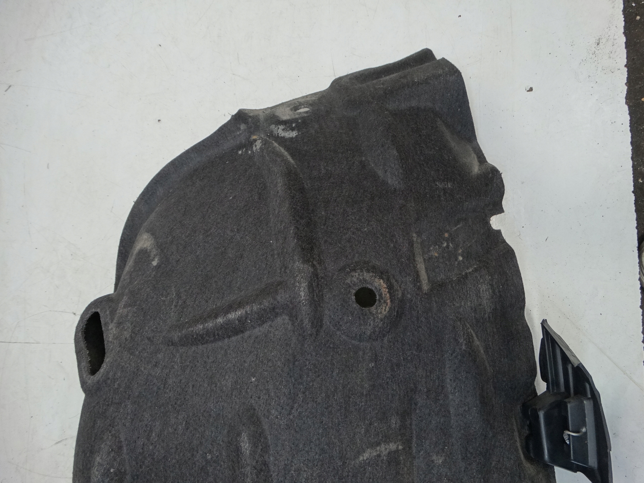 mudguard left front part rear RENAULT SCENIC III 09-13R.