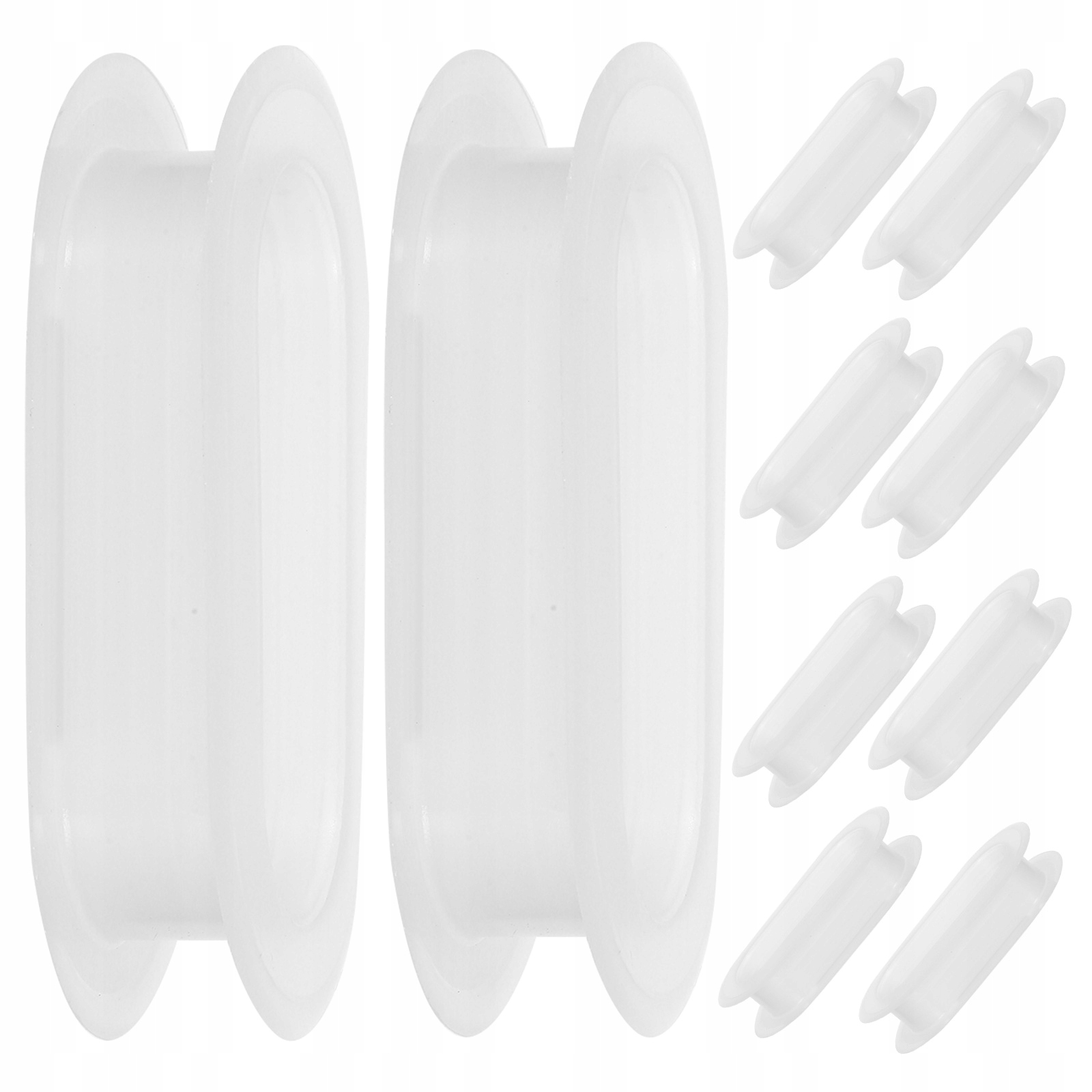 10Pcs Plastic Carry Handles for Cardboard Boxes Ergonomic & Durable