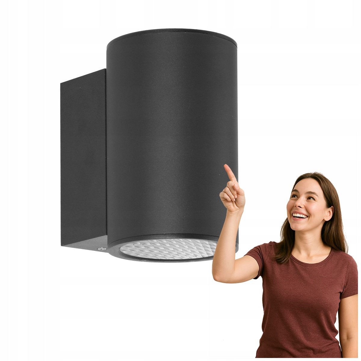 Venkovní nástěnné Led svítidlo 15W Lenta 4K OWL-2805-1-4K Italux