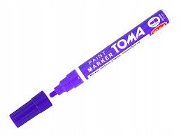

Marker olejowy Toma 2,5mm fioletowy