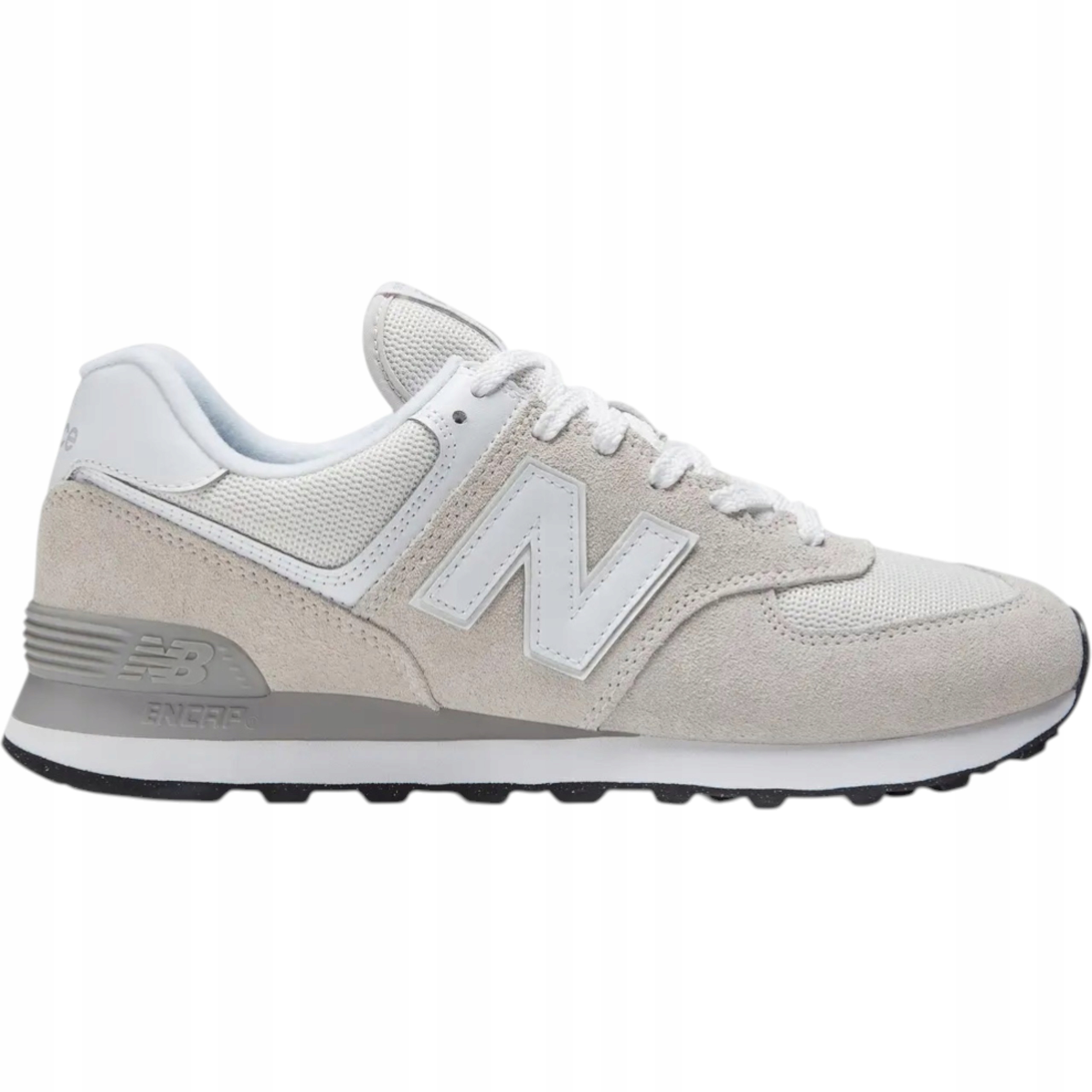 Pánské boty New Balance 574 ML574EVW béžové semišové streetwearové 42.5