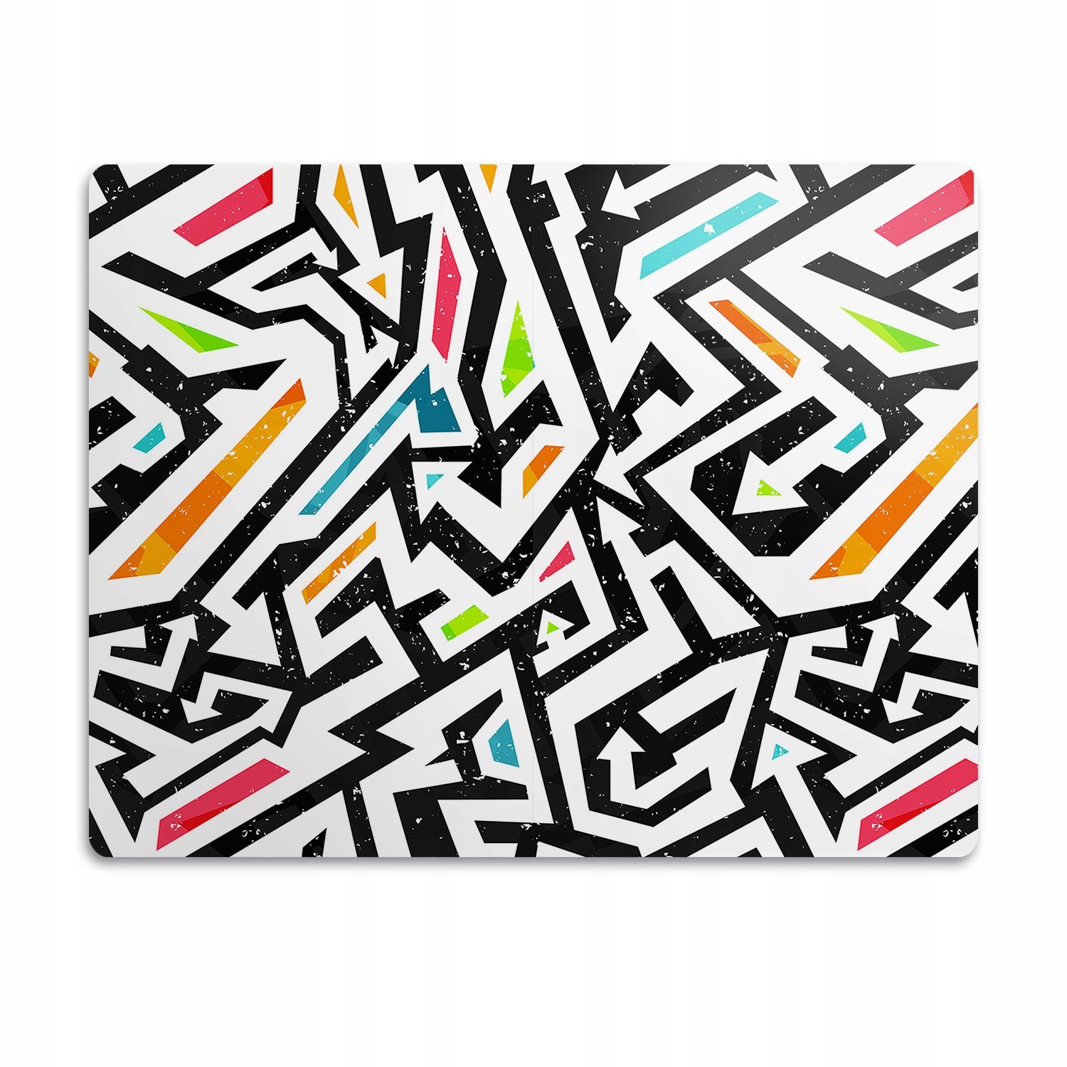 Levně Voděodolná podložka pro psa Graffiti vzor 90x60