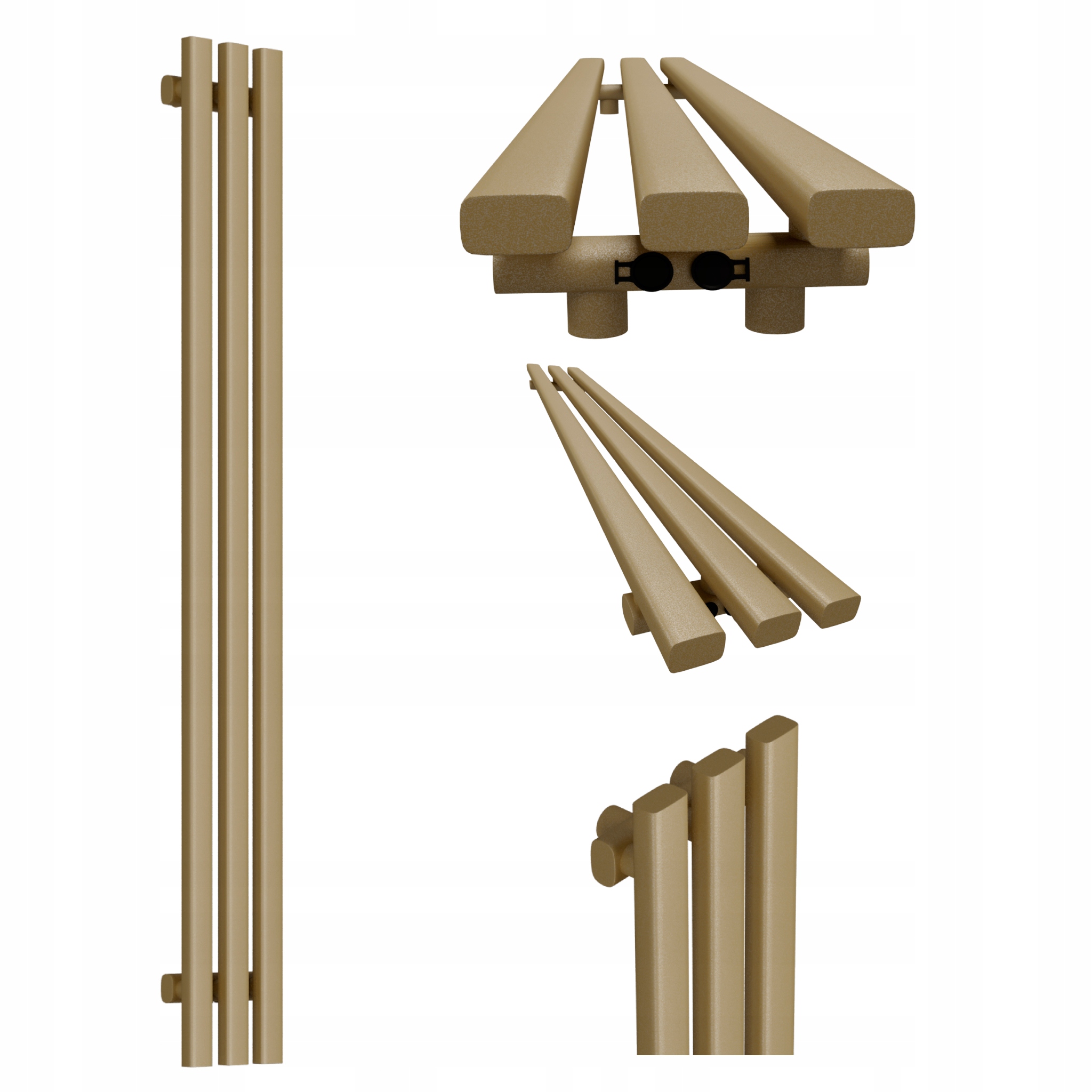 Dekorativní radiátor HORYZONT3 120x21 quartz 2