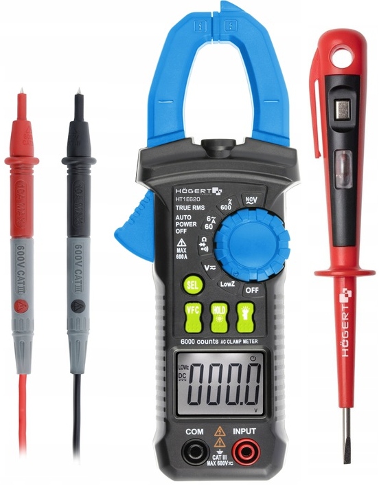 

Multimetr Miernik Cęgowy Latarka True Rms Próbnik