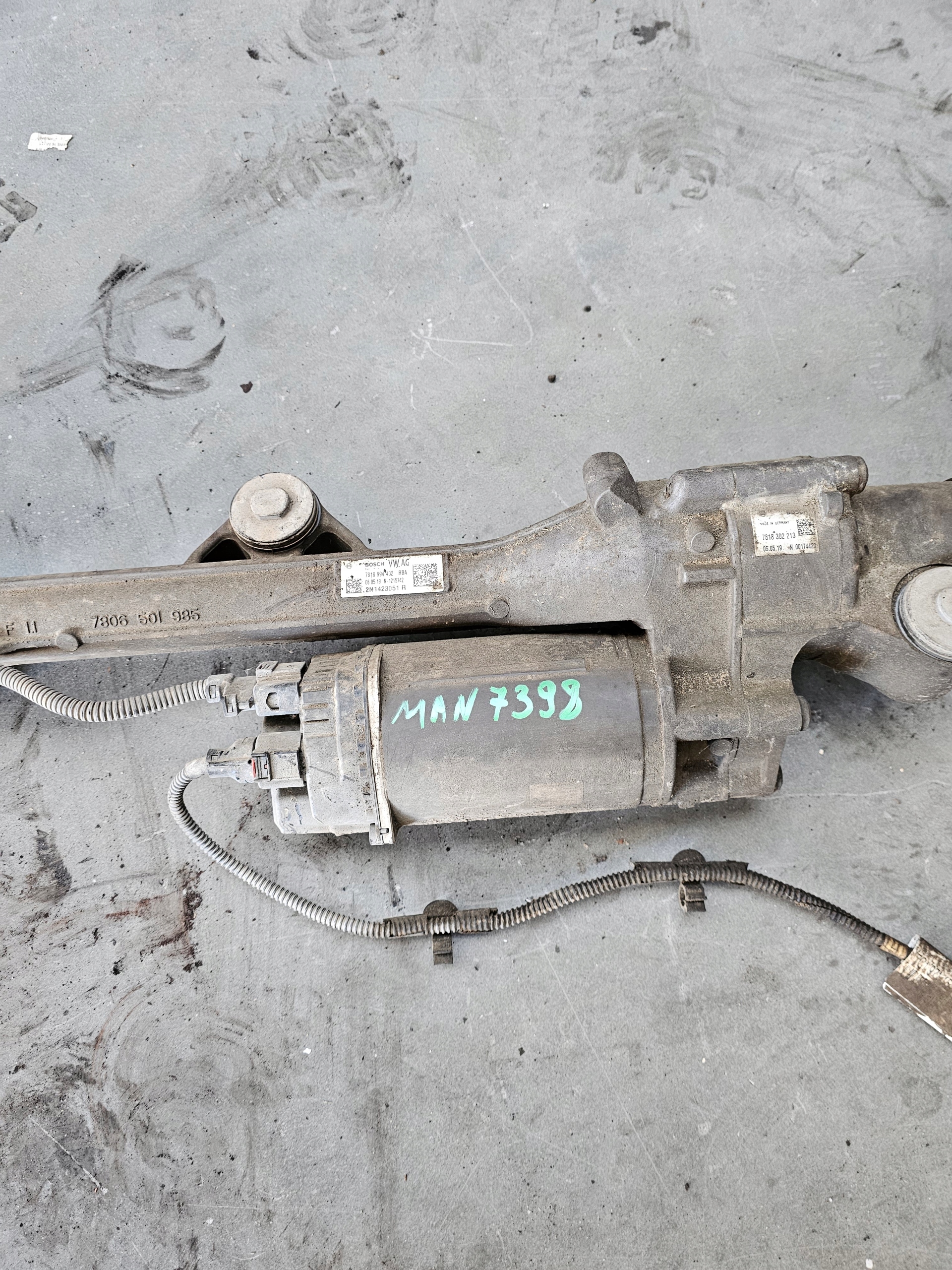 servo control CRAFTER II 2N1423051R MAN TGE