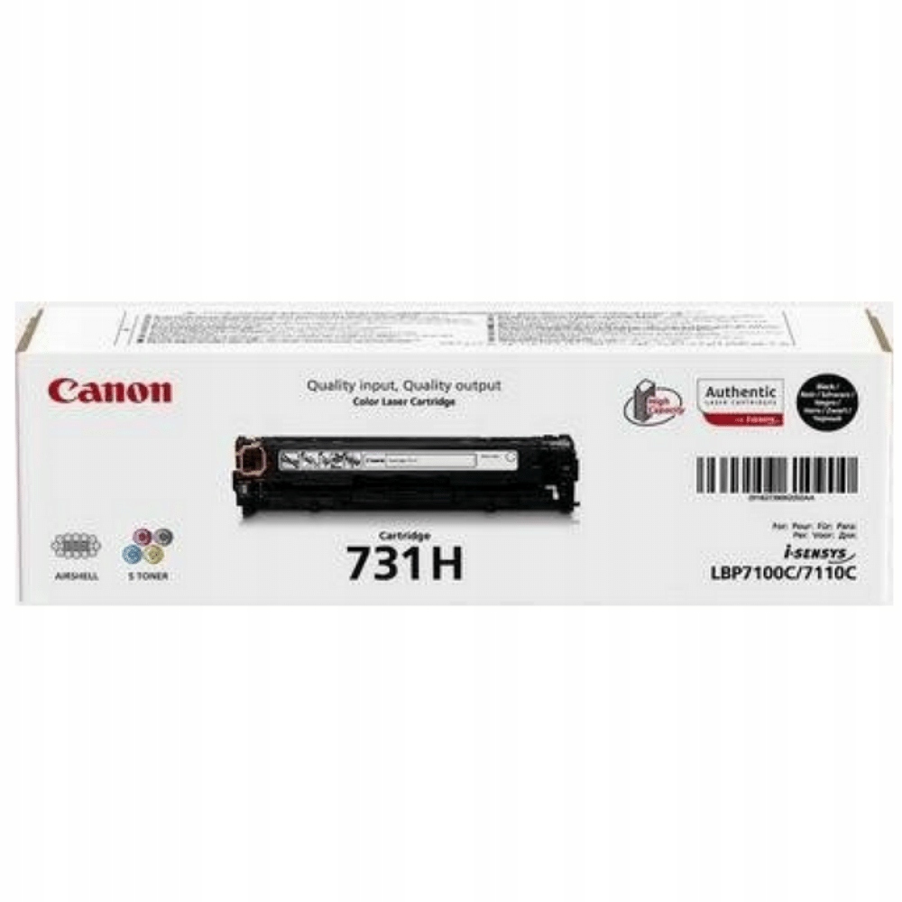 Toner Canon CRG-731H, 2400 stran černý