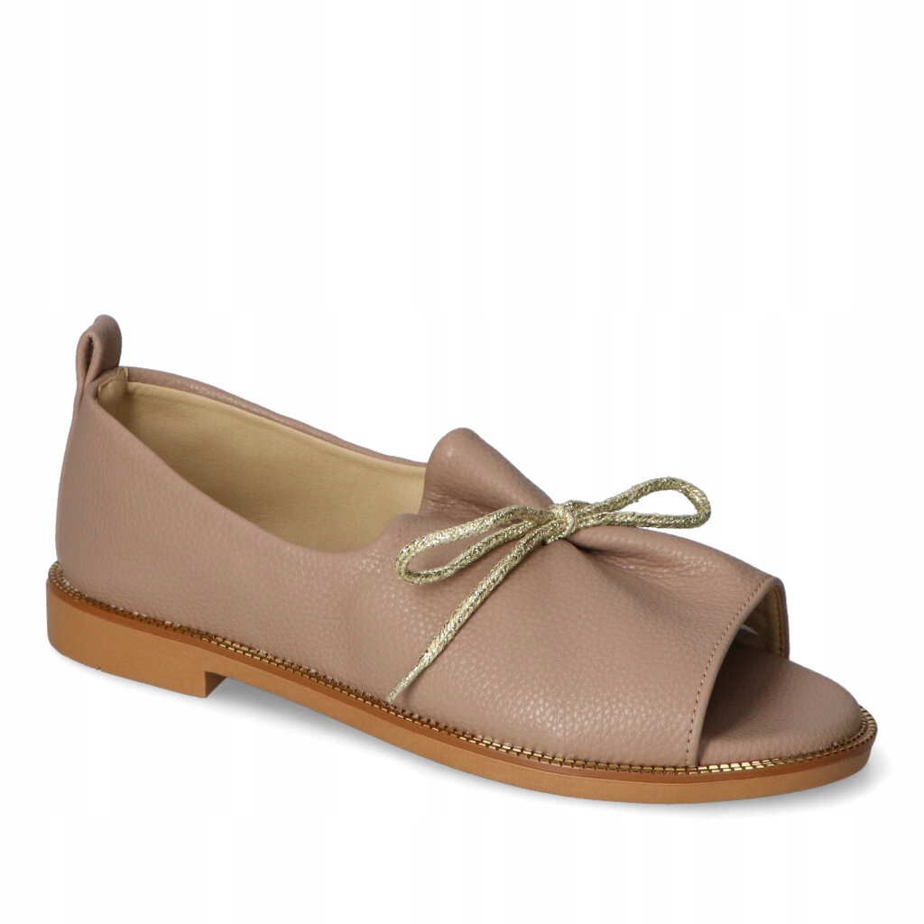 Polobotky Kamex-But Malaga Taupe Hrách 36