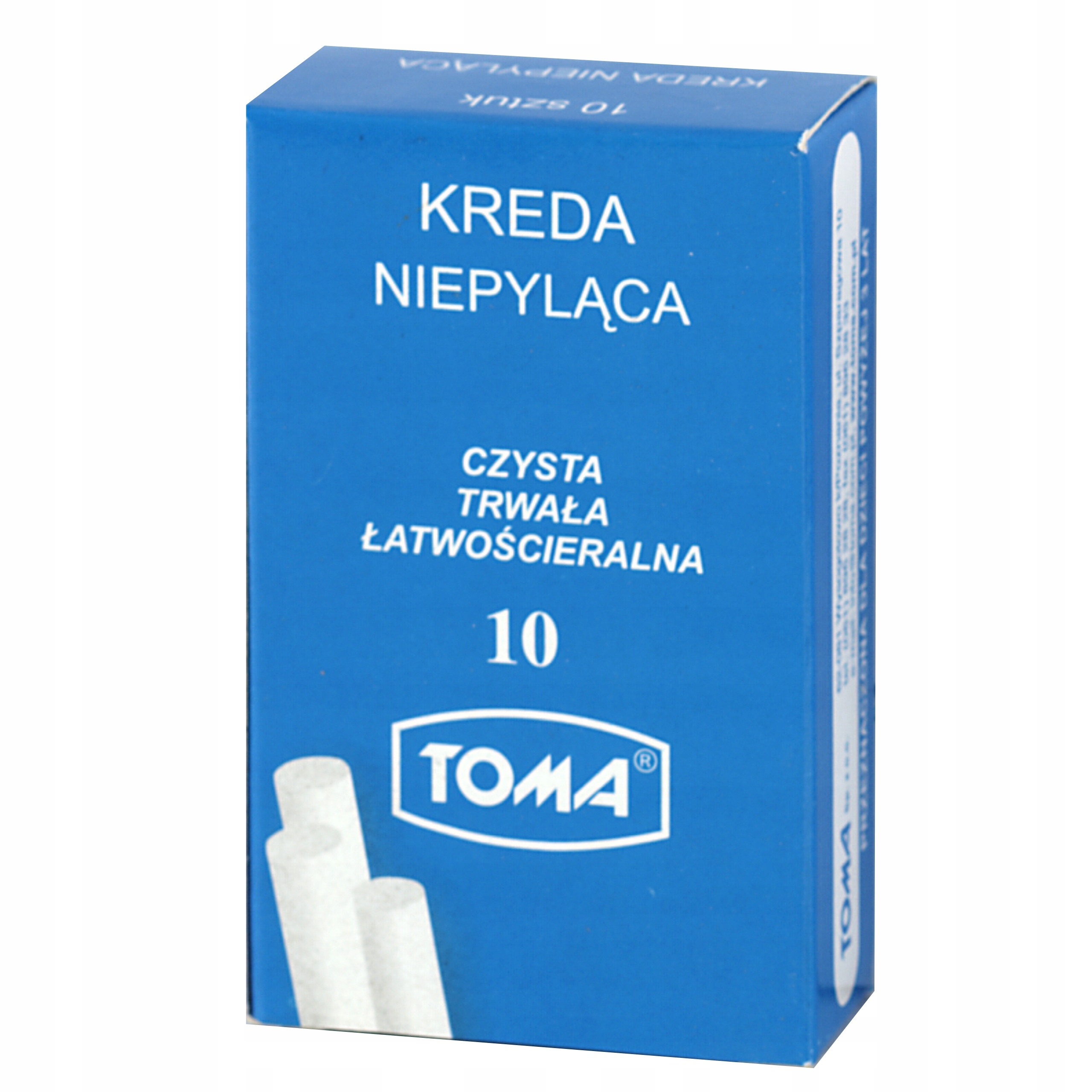 

Kreda biała niepyląca okrągła Toma OM-81200 10