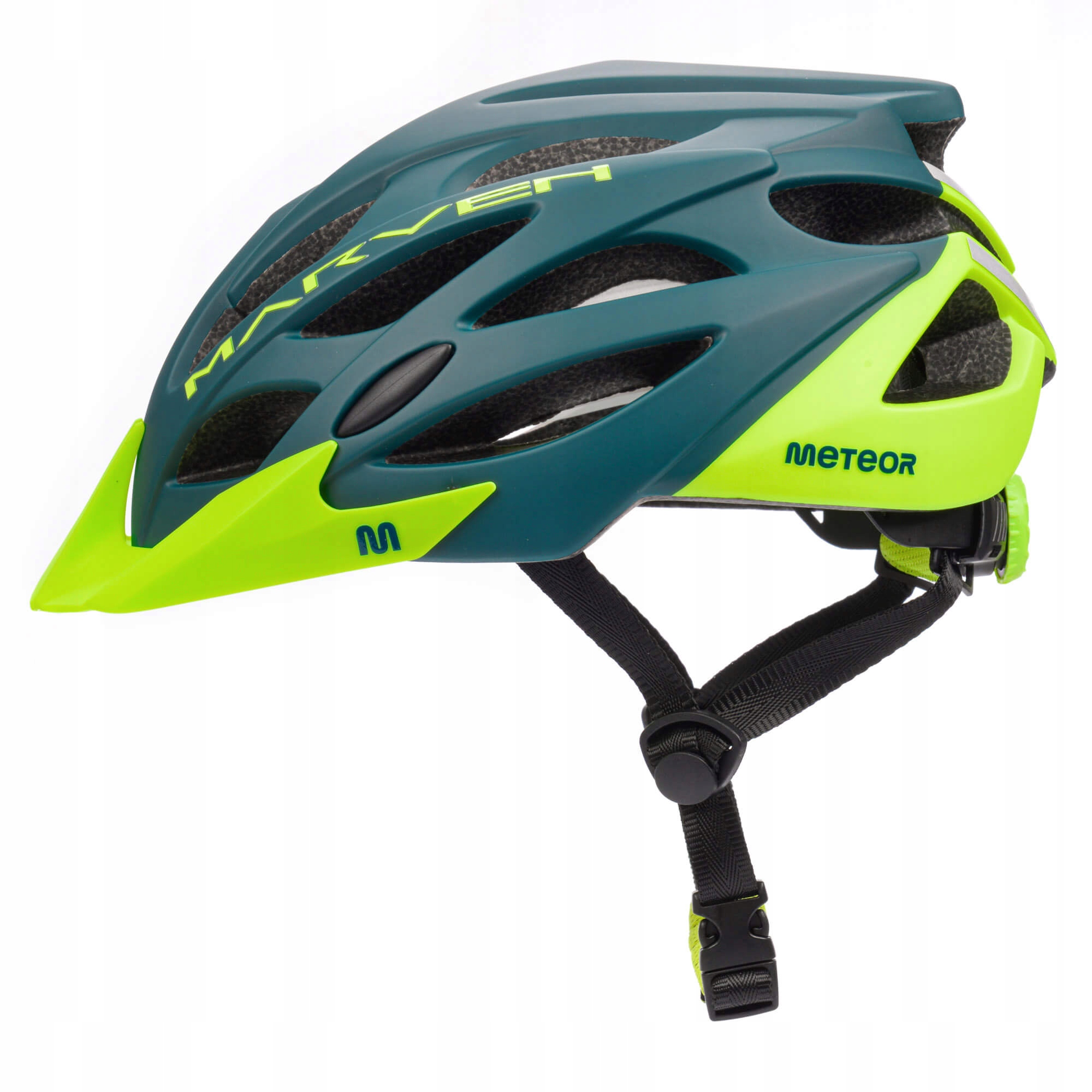 Kask Rowerowy Regulowany Meteor Marven S 52-56cm siatka otwory wentylacyjne