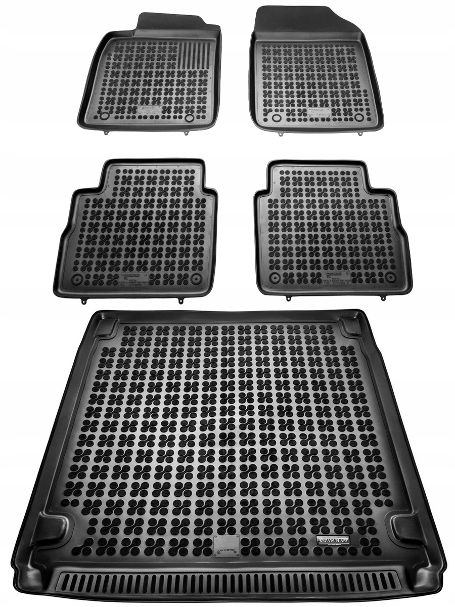 Komplet Opel Vectra C kombi 03-08 Gumové rohože Podložka do batožinového priestoru