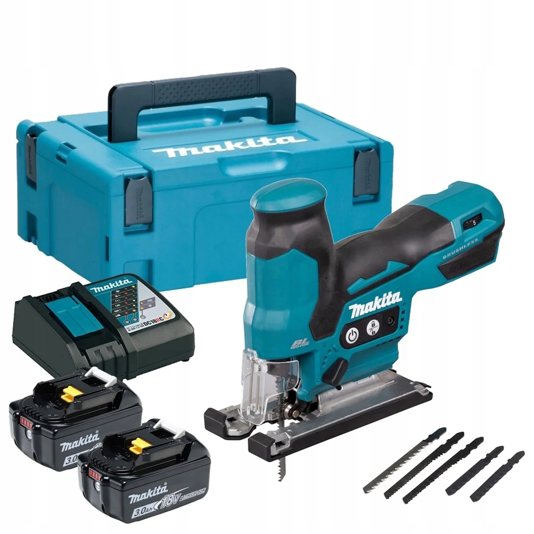 Wyrzynarka 135mm 18V Lxt Bldc Xpt 2x3Ah DJV185RFJ Makita