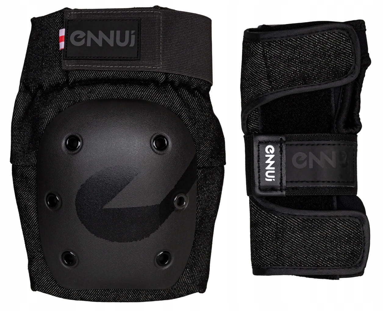 Ochraniacze na rolki Ennui Street Dual Set black 2 pack S