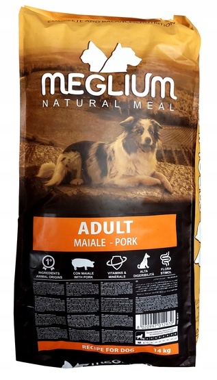 Meglium Dog Adult Pork 14 kg