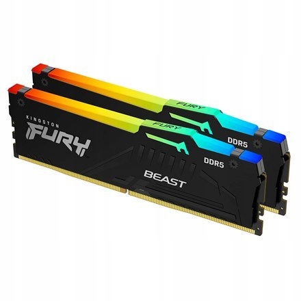 Zestaw Kingston Fury Beast Rgb 16 (8 Gb x 2) Gb, D